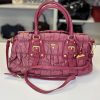 Borsa Prada in Nylon Gaufre Rosa Scuro