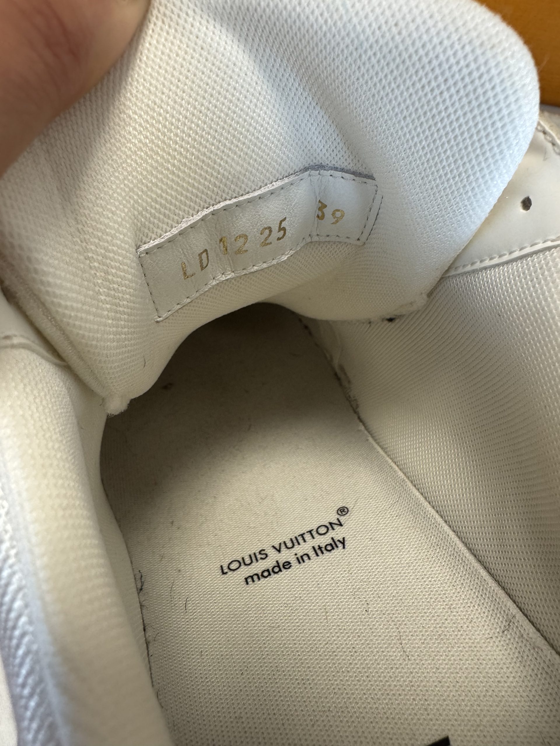 Sneaker Louis Vuitton Beige e Bianche 39 - immagine 4