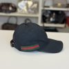 Cappello Baseball Gucci Cotone Nero