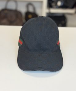 Alternative view of Cappello Baseball Gucci Cotone Nero