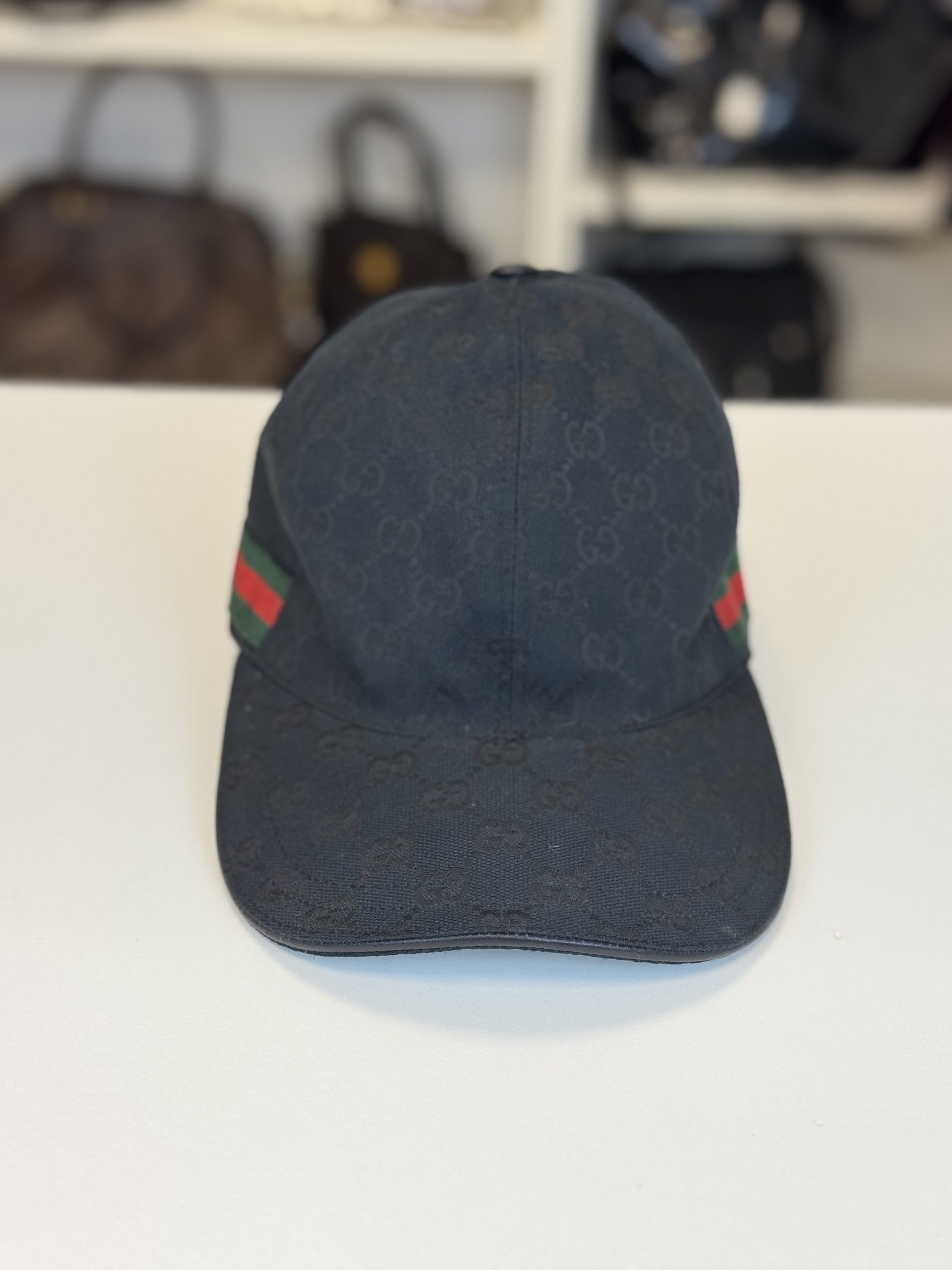 Cappello Baseball Gucci Cotone Nero - immagine 2