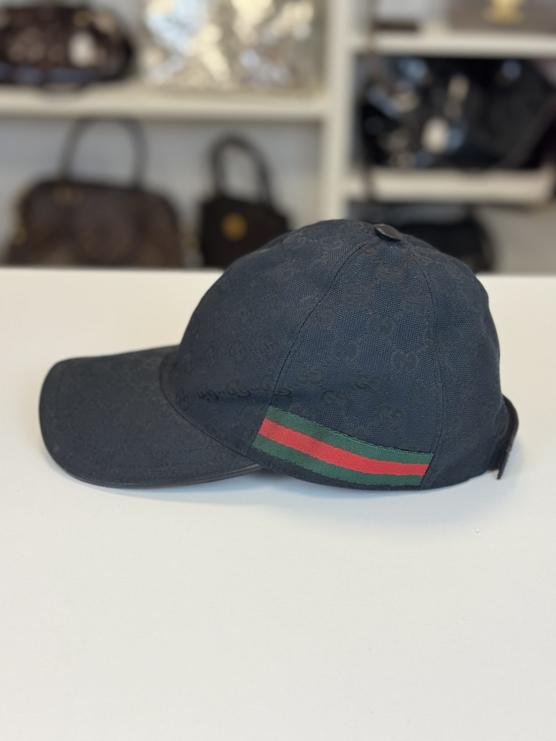 Cappello Baseball Gucci Cotone Nero - immagine 7