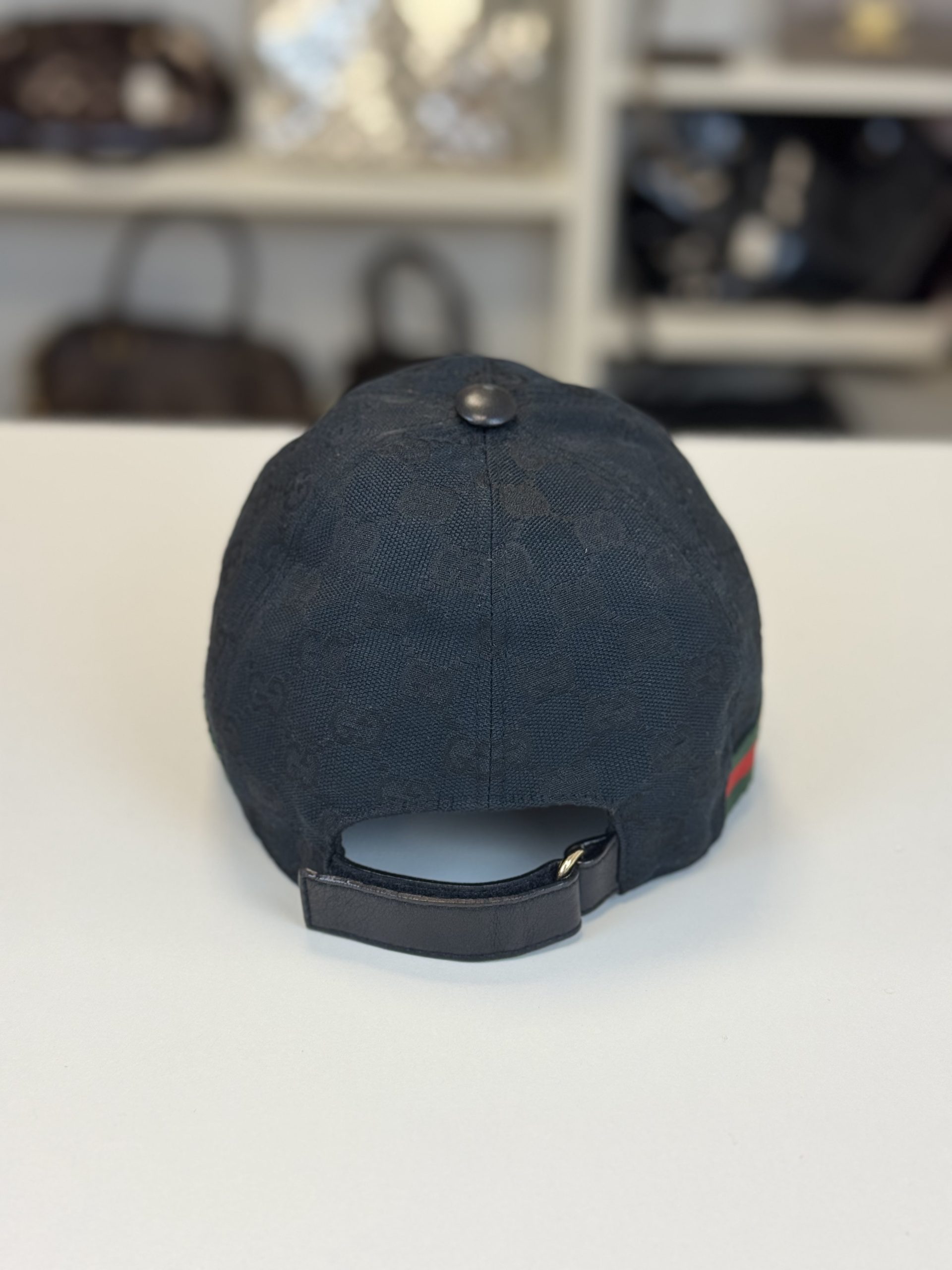 Cappello Baseball Gucci Cotone Nero - immagine 6