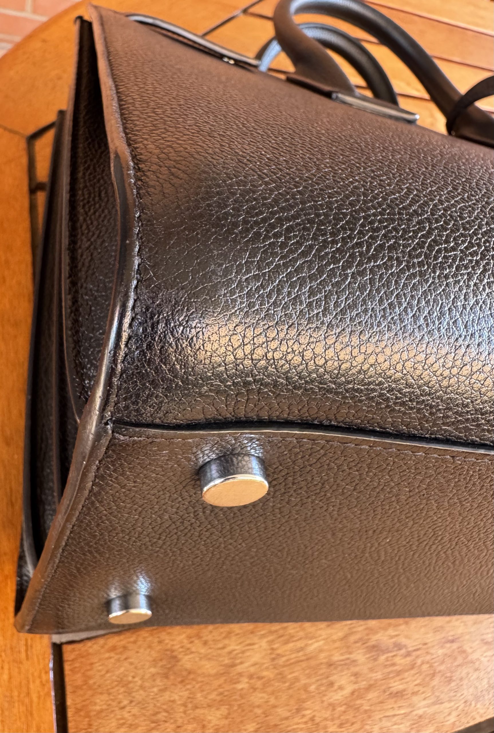 Borsa Saint Laurent Sac de Jour in Pelle Nera - immagine 6