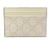 Portacarte Gucci Panna e Beige
