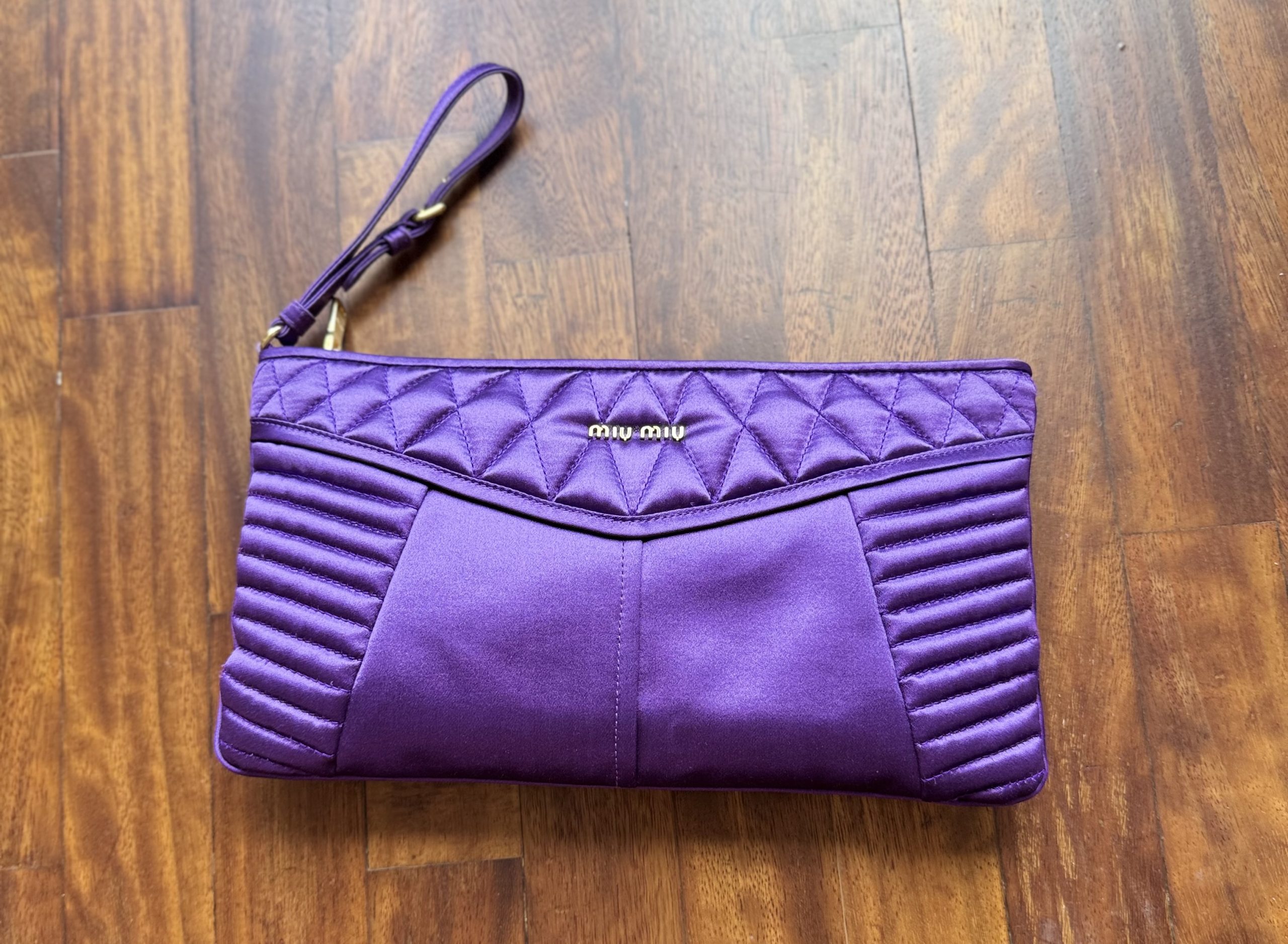 Pochette Miu Miu Viola - immagine 2