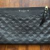 Pochette Daily Louis Vuitton in Pelle Monogram Empreinte Nera