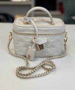 Borsa Louis Vuitton Vanity PM Coussin Beige