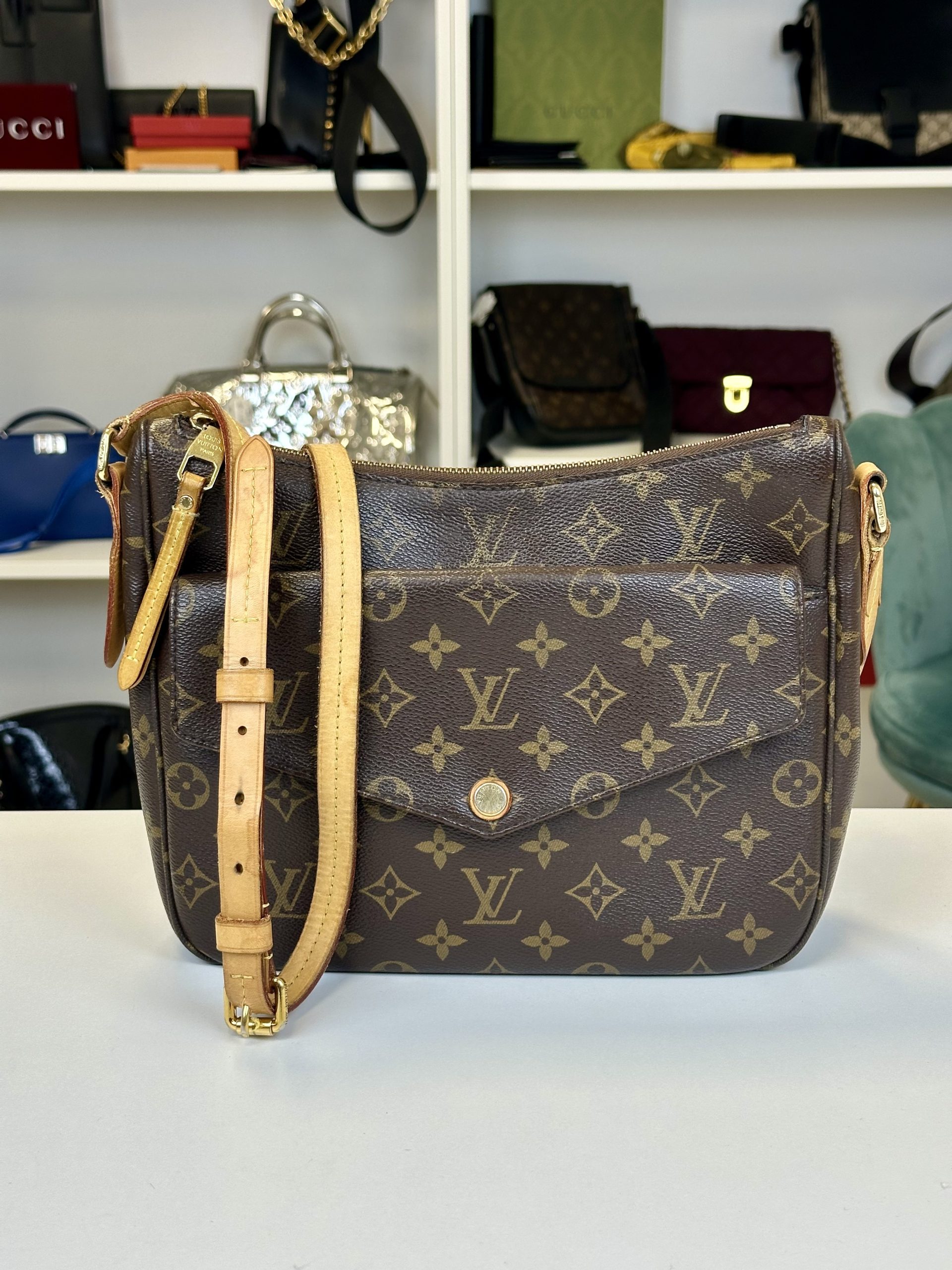 Borsa Louis Vuitton Mabillon in Tela Monogram - immagine 7