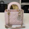 Borsa Mini Lady Dior Rosa Cipria