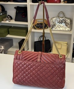 Alternative view of Borsa Saint Laurent Envelope in Pelle Rossa