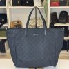 Borsa Tote Gucci in Nylon Nero GG