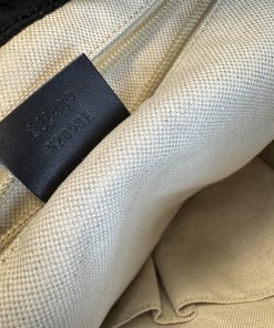 Borsa Tote Gucci in Nylon Nero GG - immagine 4