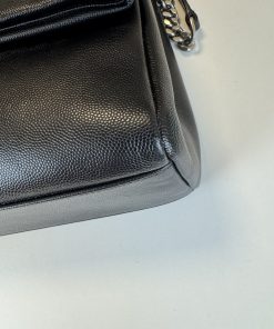 Borsa Saint Laurent West Hollywood in Pelle Nera - immagine 7