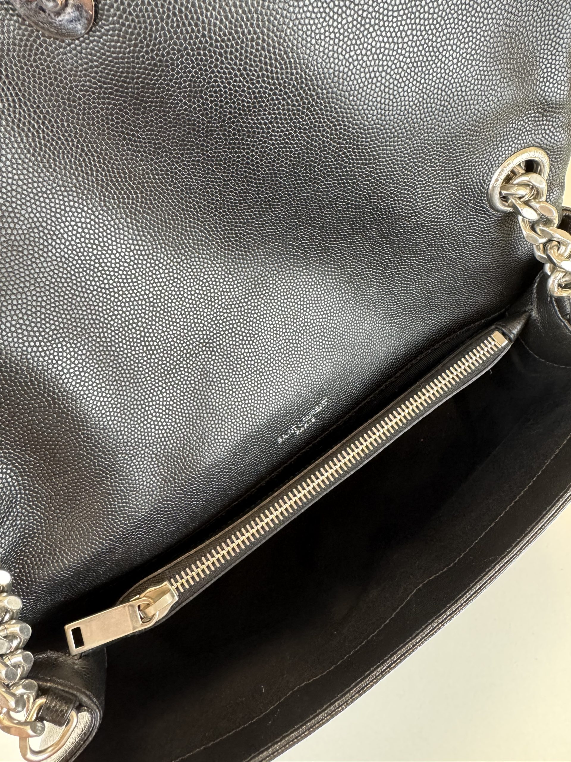 Borsa Saint Laurent West Hollywood in Pelle Nera - immagine 13