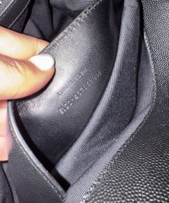 Borsa Saint Laurent West Hollywood in Pelle Nera - immagine 16