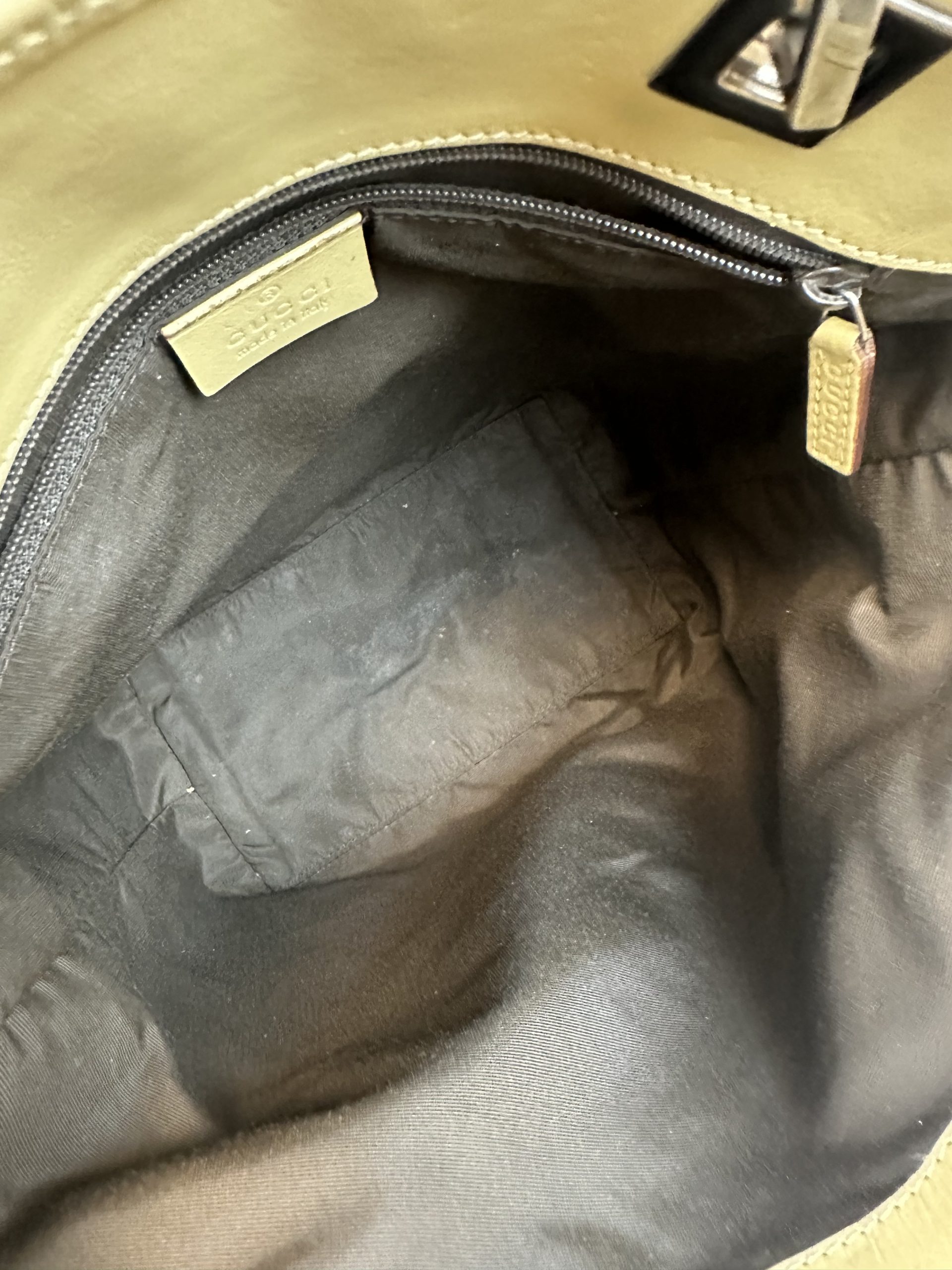 Borsa Gucci Tote a Spalla in Tela Supreme Marrone - immagine 14