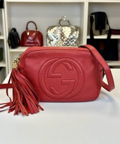 Borsa Gucci Soho in Pelle Rossa