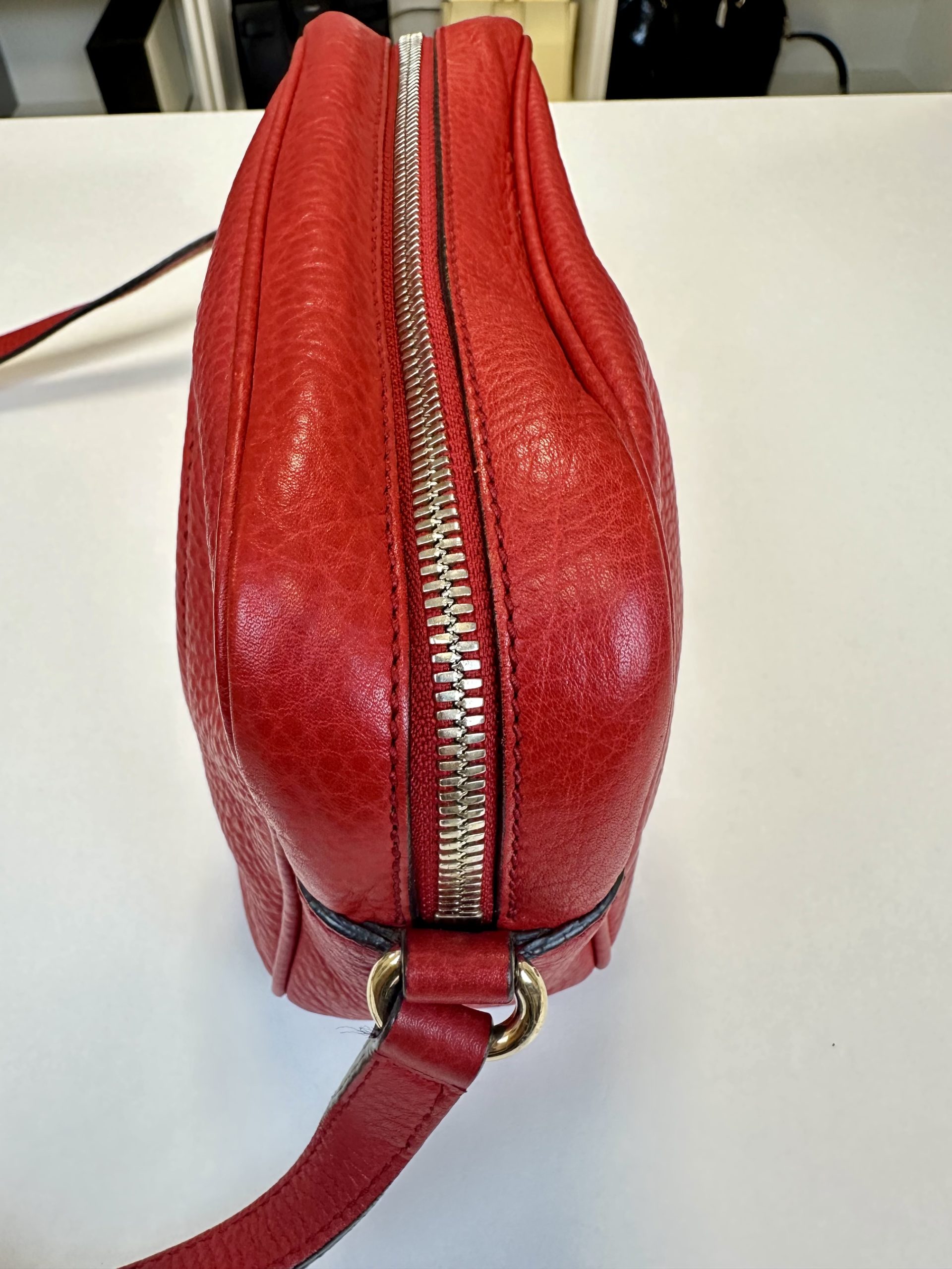 Borsa Gucci Soho in Pelle Rossa - immagine 6