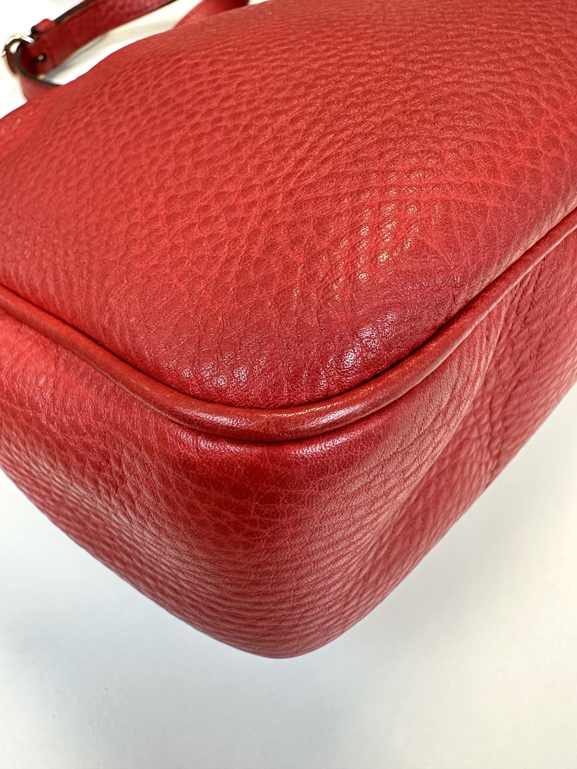 Borsa Gucci Soho in Pelle Rossa - immagine 11