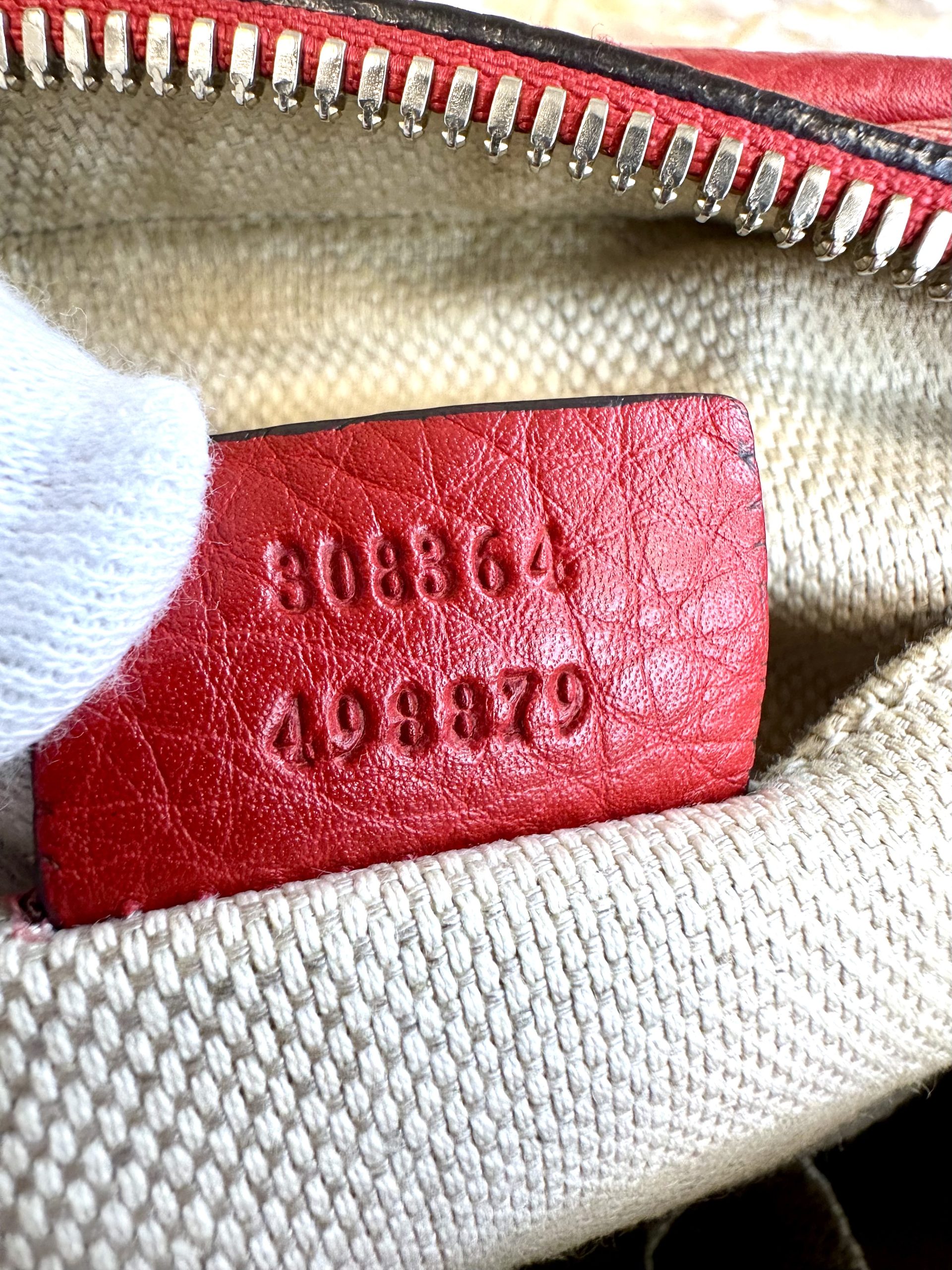 Borsa Gucci Soho in Pelle Rossa - immagine 20