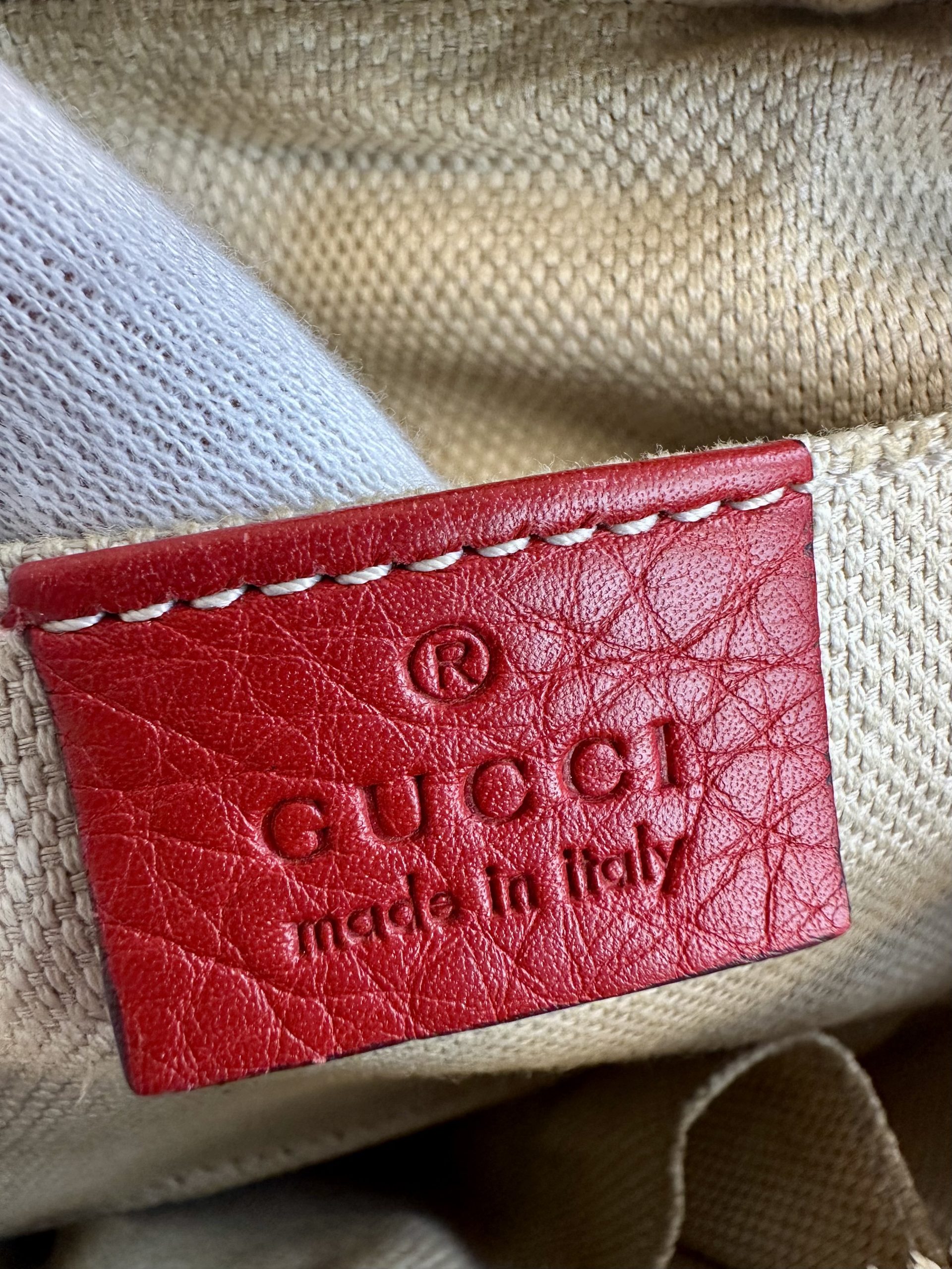 Borsa Gucci Soho in Pelle Rossa - immagine 21