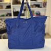 Borsa Tote Gucci Pieghevole in Nylon Blu
