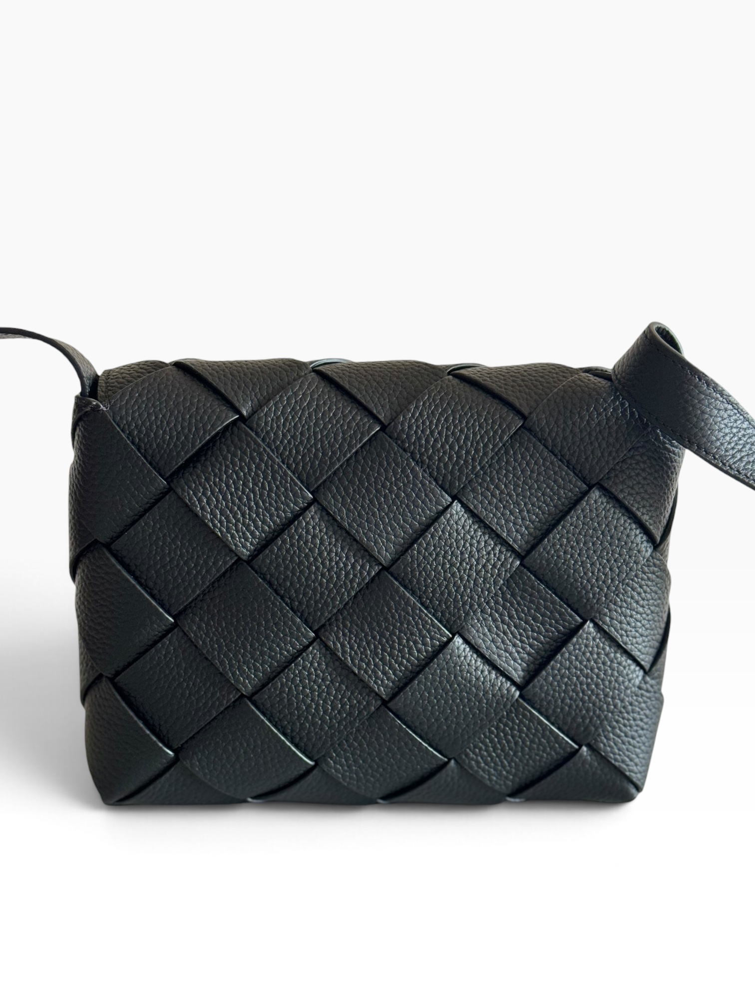 Borsa Bottega Veneta Diago in Pelle Nera - immagine 2