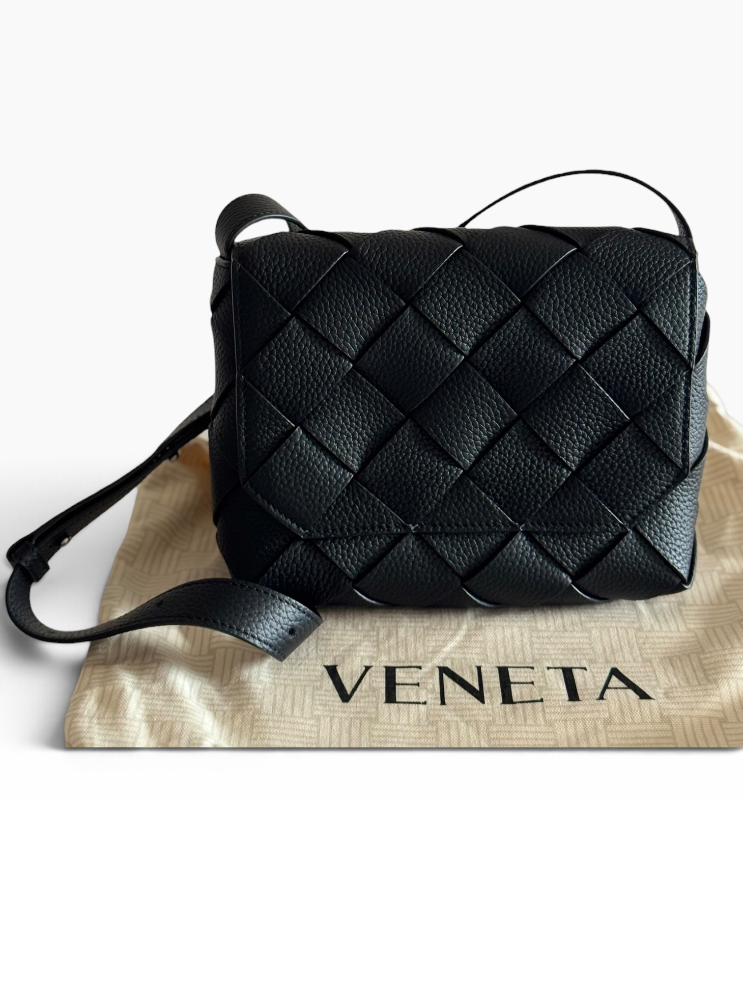 Borsa Bottega Veneta Diago in Pelle Nera