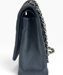 Borsa Chanel Maxi Jumbo Timeless in Pelle Nera - immagine 20