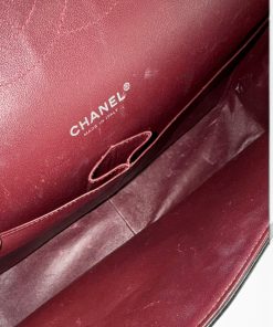 Borsa Chanel Maxi Jumbo Timeless in Pelle Nera - immagine 10