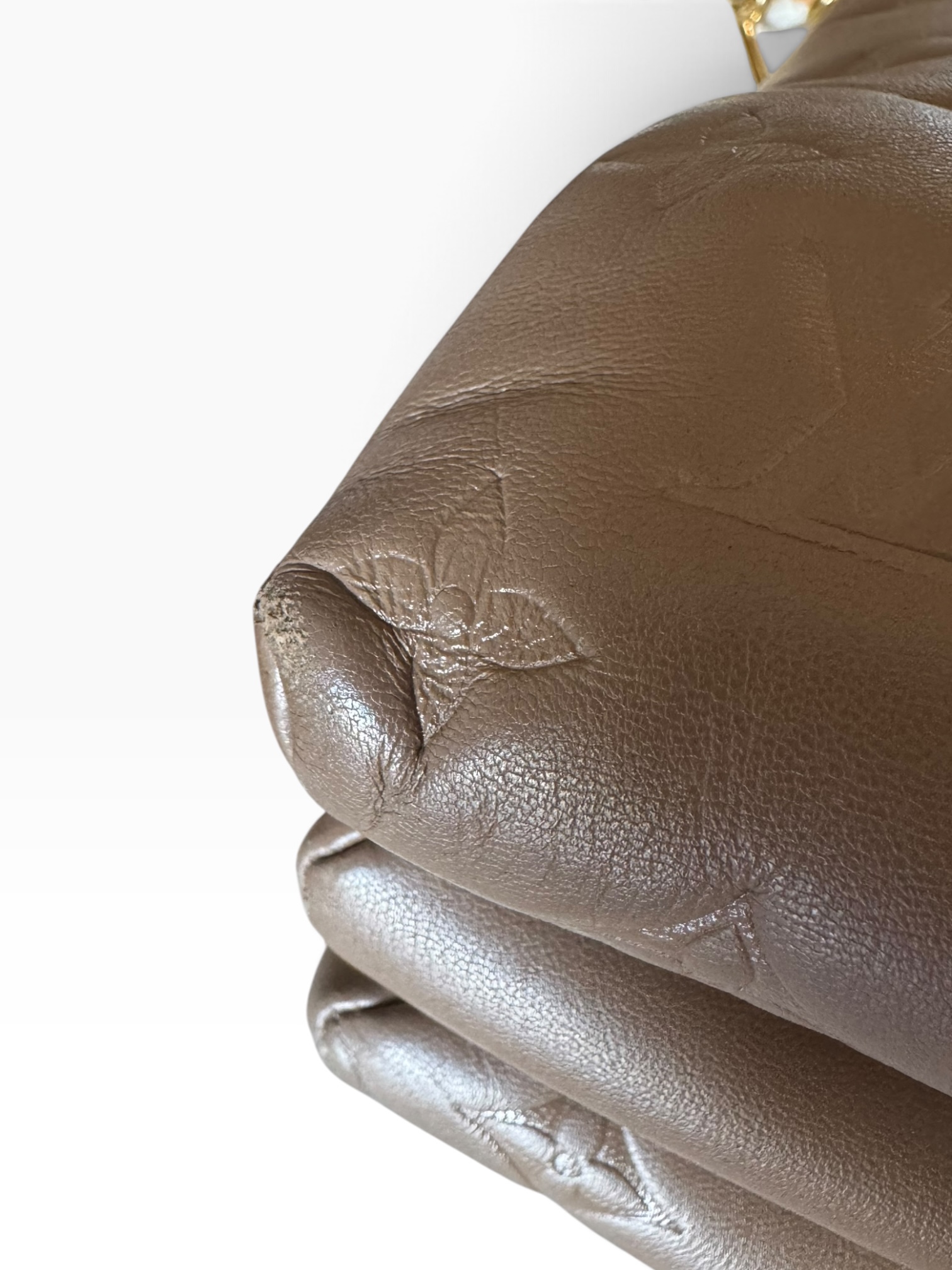 Borsa Coussin Louis Vuitton in Pelle Tortora - immagine 11