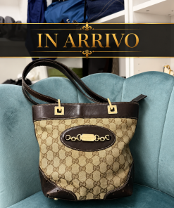 Borsa Gucci Secchiello GG Canvas
