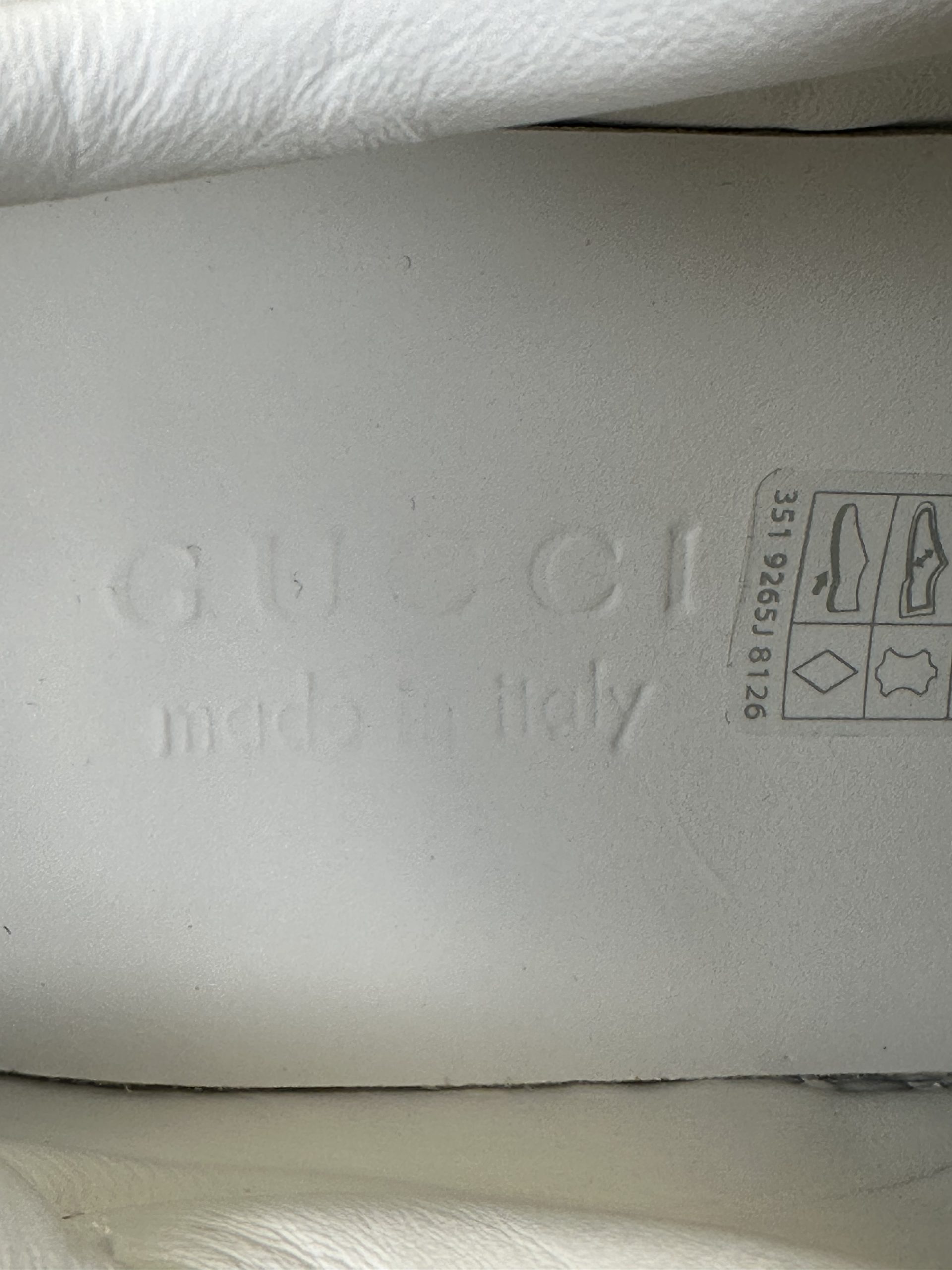 Sneakers Gucci GG in Tessuto GG Supreme Bianche - immagine 5
