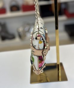 Borsa Gucci Horsebit Chain Stampa Flora - immagine 14