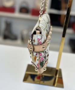 Borsa Gucci Horsebit Chain Stampa Flora - immagine 13