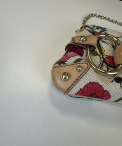 Borsa Gucci Horsebit Chain Stampa Flora - immagine 11