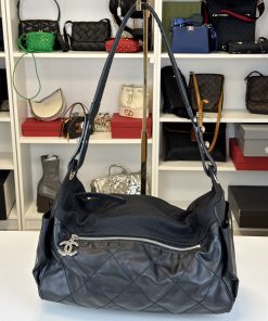 Borsa Chanel Paris Biarritz Hobo Nera
