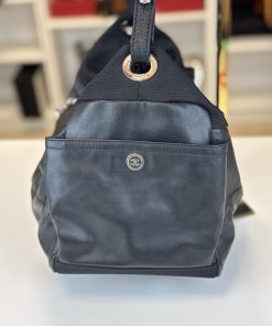 Borsa Chanel Paris Biarritz Hobo Nera - immagine 14