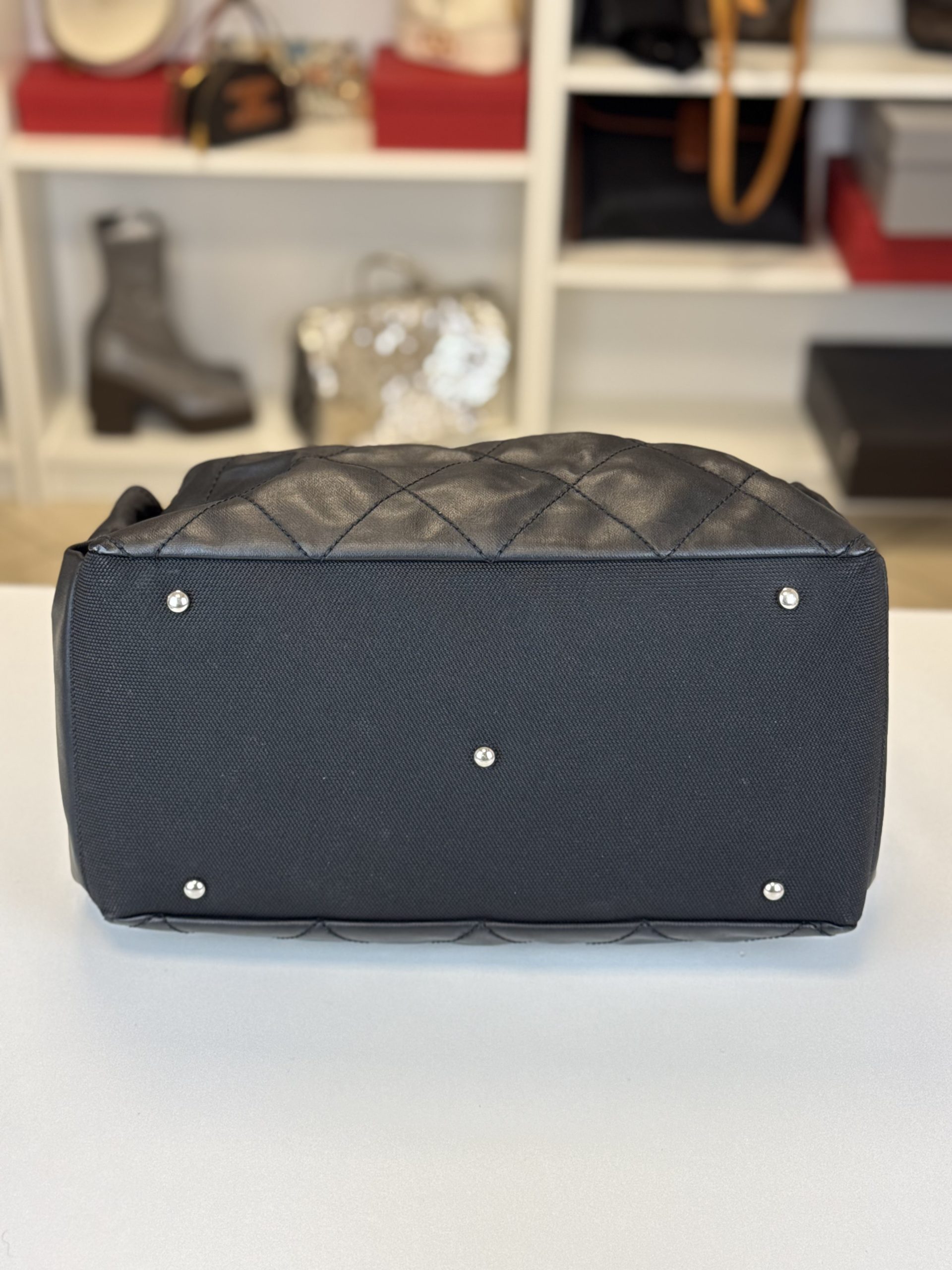 Borsa Chanel Paris Biarritz Hobo Nera - immagine 13