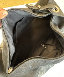 Borsa Chanel Paris Biarritz Hobo Nera - immagine 5