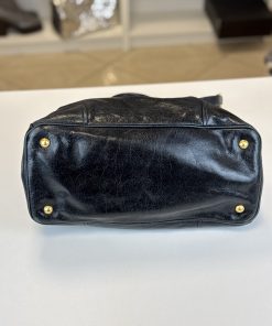 Borsa Prada in Pelle Shine Nera - immagine 16