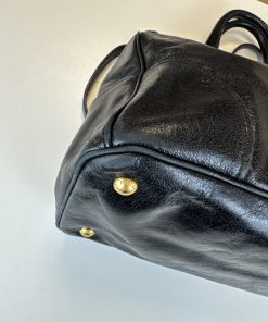 Borsa Prada in Pelle Shine Nera - immagine 15