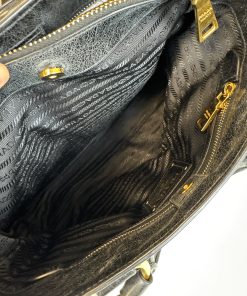 Borsa Prada in Pelle Shine Nera - immagine 9
