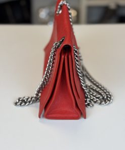 Borsa Balenciaga Crush in Pelle Rossa - immagine 13