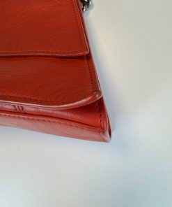 Borsa Balenciaga Crush in Pelle Rossa - immagine 10