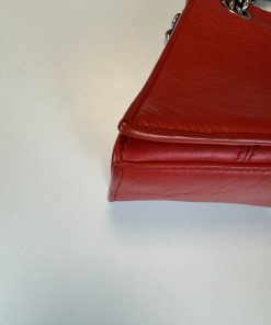 Borsa Balenciaga Crush in Pelle Rossa - immagine 9