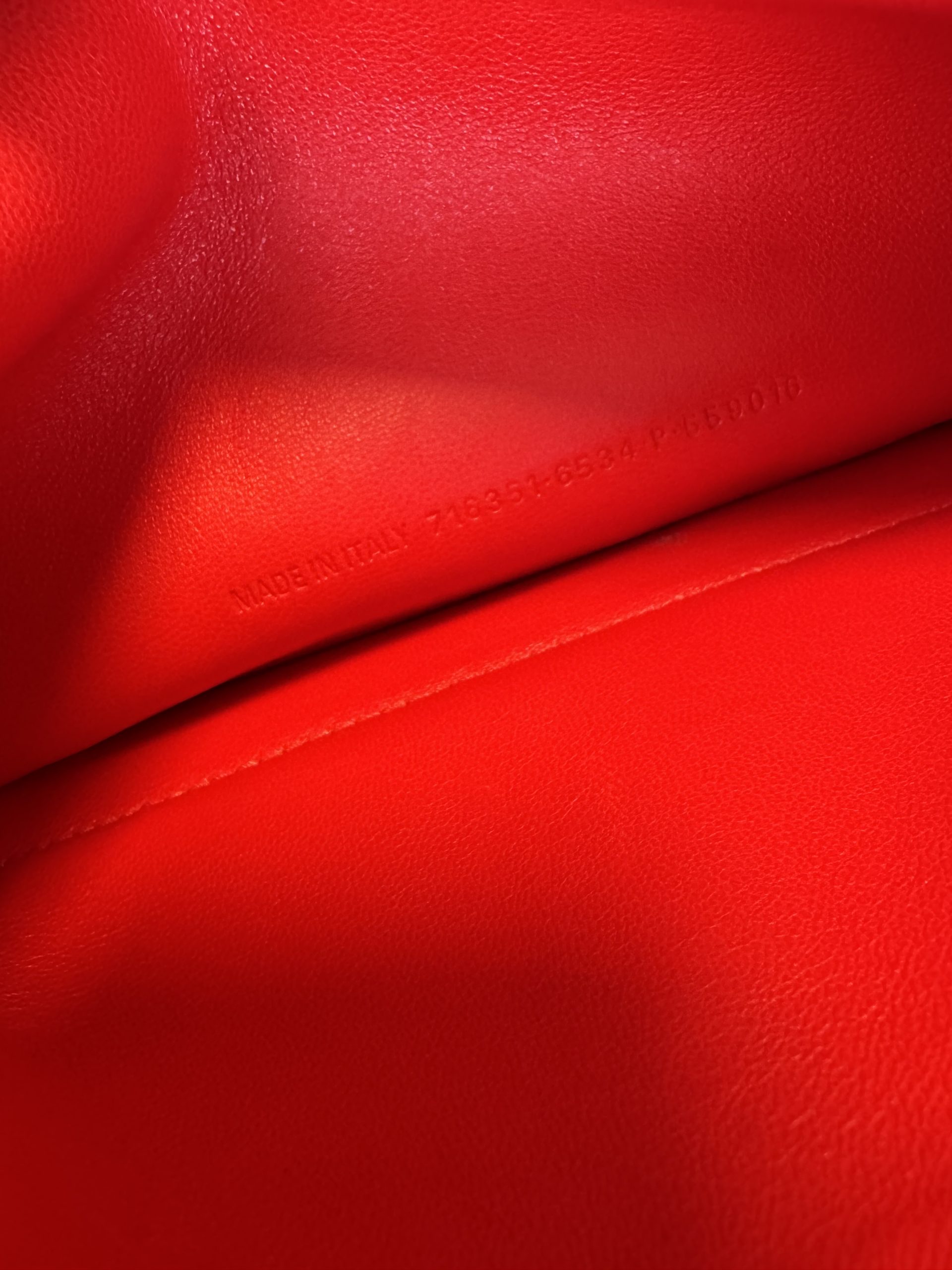 Borsa Balenciaga Crush in Pelle Rossa - immagine 5