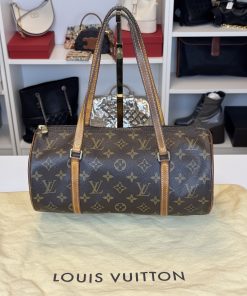 Borsa Papillon in Tela Monogram