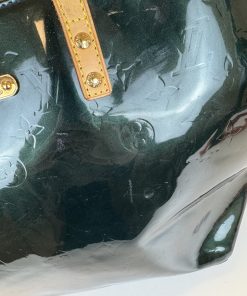 Alternative view of Borsa Bellevue Louis Vuitton in Pelle Verniciata Verde